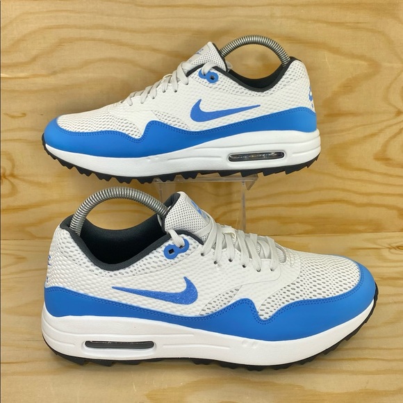Nike Air Max 1 G Spikeless Golf Shoes Blue - Picture 3 of 10